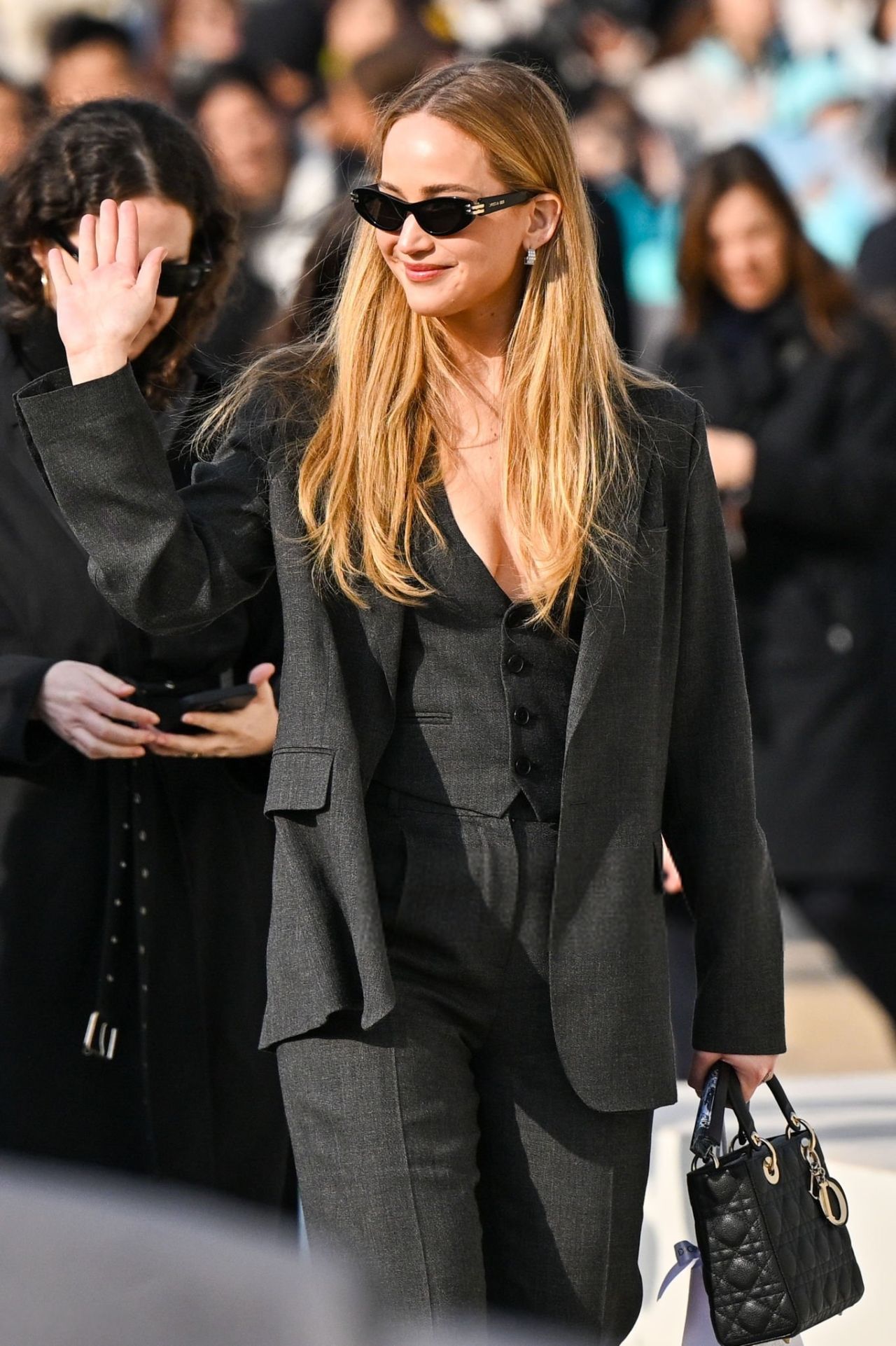 Jennifer Lawrence Stills at Christian Dior Fashion Show in Paris05